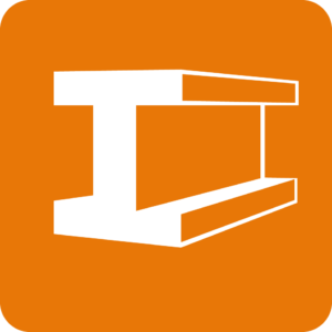 Logo Acier chaine Orange